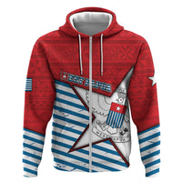 West Papua Morning Star Hoodie One People One Soul - Polynesian Pride