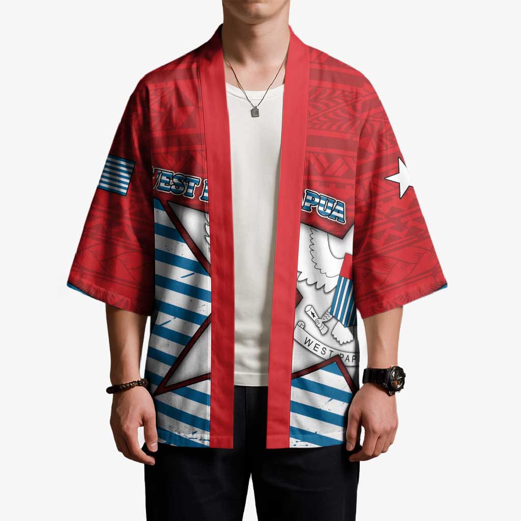 West Papua Morning Star Kimono One People One Soul - Polynesian Pride