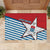 West Papua Morning Star Rubber Doormat One People One Soul - Polynesian Pride