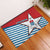 West Papua Morning Star Rubber Doormat One People One Soul - Polynesian Pride