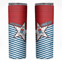 West Papua Morning Star Skinny Tumbler One People One Soul - Polynesian Pride