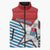 West Papua Morning Star Sleeveless Puffer Jacket One People One Soul - Polynesian Pride