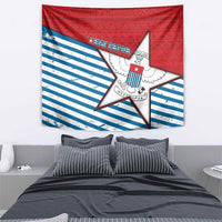 West Papua Morning Star Tapestry One People One Soul - Polynesian Pride