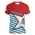 West Papua Morning Star Women V-Neck T-Shirt One People One Soul - Polynesian Pride