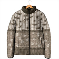 Hawaii Christmas In July Padded Jacket Beige Mele Kalikimaka Sea Animals DT05 - Polynesian Pride