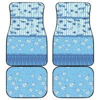 Hawaii Christmas In July Car Mats Sky Blue Mele Kalikimaka Sea Animals DT05 - Polynesian Pride