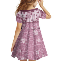 Hawaii Christmas In July Family Matching Short Sleeve Bodycon Dress and Hawaiian Shirt Dusty Pink Mele Kalikimaka Sea Animals DT05 - Polynesian Pride