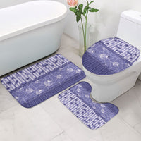 Hawaii Christmas In July Bathroom Set Amethyst Purple Mele Kalikimaka Sea Animals DT05 - Polynesian Pride