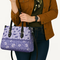 Hawaii Christmas In July Leather Bag Amethyst Purple Mele Kalikimaka Sea Animals DT05 - Polynesian Pride