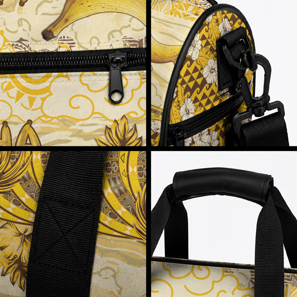Hawaii Banana Seal Duffle Bag Ilio Holo I Ka Uaua Aloha