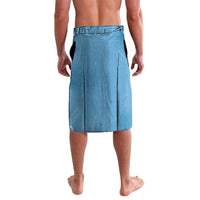Custom Argentina Football Lavalava Goat Comic Style Sun Of May