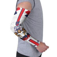 Custom England Football Arm Sleeves Three Lions Trophy St George Cross