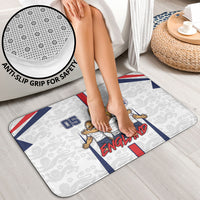 Custom England Football Bathroom Set Three Lions Trophy St George Cross