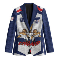 Custom England Football Blazer Three Lions Trophy St George Cross