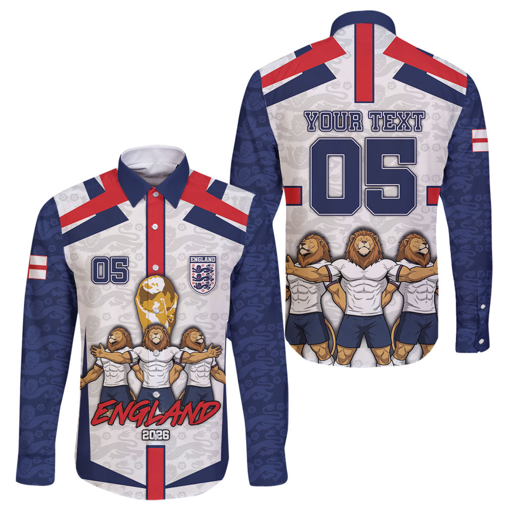 Custom England Football Family Matching Tank Maxi Dress and Hawaiian Shirt Three Lions Trophy St George Cross