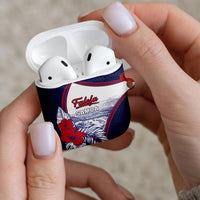 Falefa Samoa Village AirPods Case Valley Polynesian Tribal Hibiscus Floral