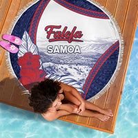 Falefa Samoa Village Beach Blanket Valley Polynesian Tribal Hibiscus Floral