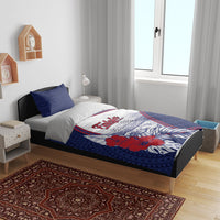 Falefa Samoa Village Bedding Set Valley Polynesian Tribal Hibiscus Floral DT05 - Polynesian Pride