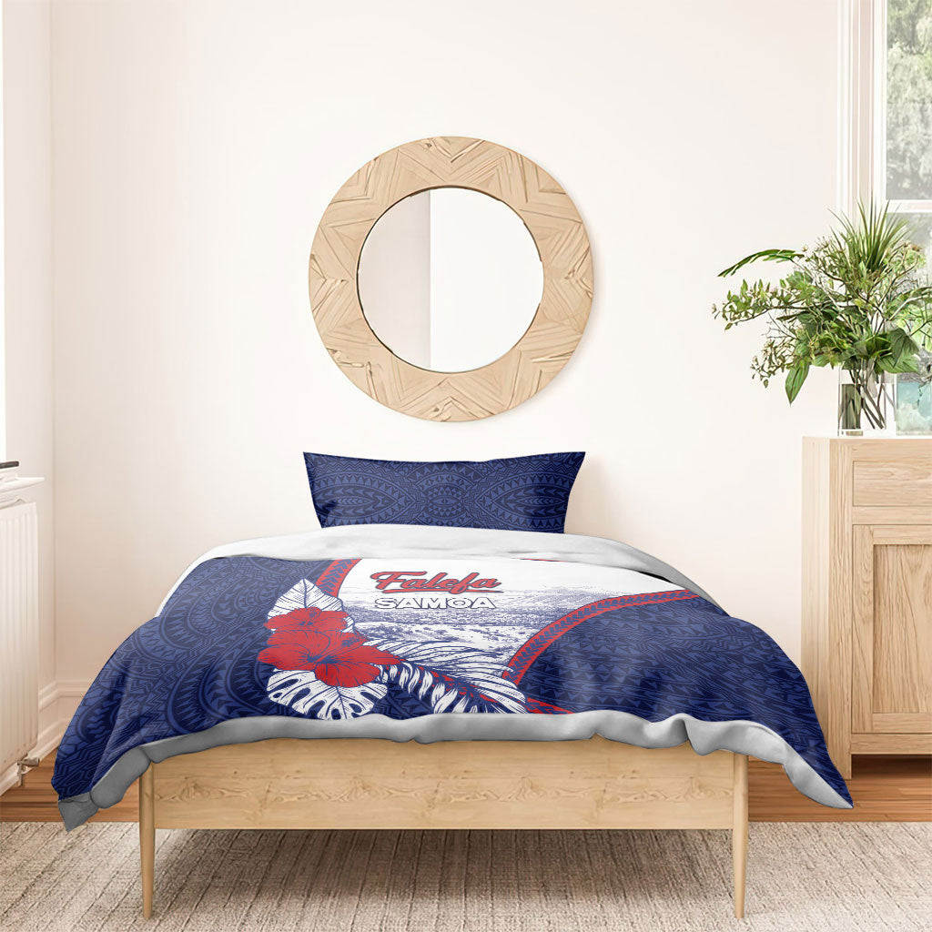 Falefa Samoa Village Bedding Set Valley Polynesian Tribal Hibiscus Floral DT05 - Polynesian Pride