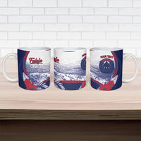 Personalised Falefa Samoa Village Ceramic Mug Valley Polynesian Tribal Hibiscus Floral DT05 - Polynesian Pride