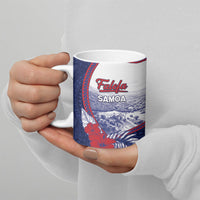 Personalised Falefa Samoa Village Ceramic Mug Valley Polynesian Tribal Hibiscus Floral DT05 - Polynesian Pride