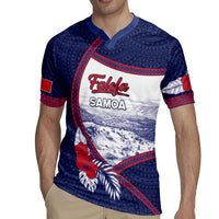 Personalised Falefa Samoa Village Rugby Jersey Valley Polynesian Tribal Hibiscus Floral DT05 - Polynesian Pride
