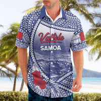 Personalised Vaitele Samoa Village Hawaiian Shirt Falefa Valley Polynesian Tribal Hibiscus Floral