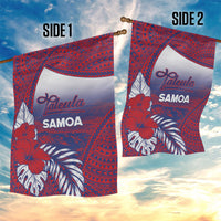 Faleula Samoa Village Garden Flag Falefa Valley Polynesian Tribal Hibiscus Floral DT05 - Polynesian Pride
