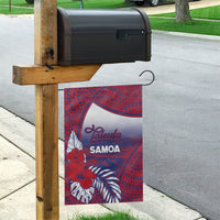 Faleula Samoa Village Garden Flag Falefa Valley Polynesian Tribal Hibiscus Floral DT05 - Polynesian Pride