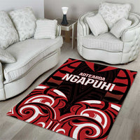 Aotearoa Ngapuhi Area Rug Maori Pattern New Zealand - Polynesian Pride
