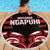 Aotearoa Ngapuhi Beach Blanket Maori Pattern New Zealand - Polynesian Pride