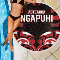 Aotearoa Ngapuhi Beach Blanket Maori Pattern New Zealand - Polynesian Pride