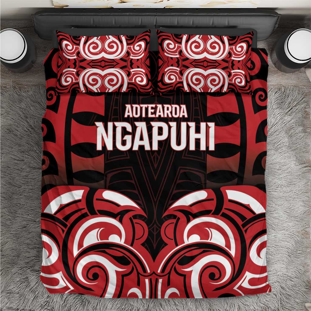 Aotearoa Ngapuhi Bedding Set Maori Pattern New Zealand - Polynesian Pride