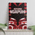 Aotearoa Ngapuhi Canvas Wall Art Maori Pattern New Zealand - Polynesian Pride