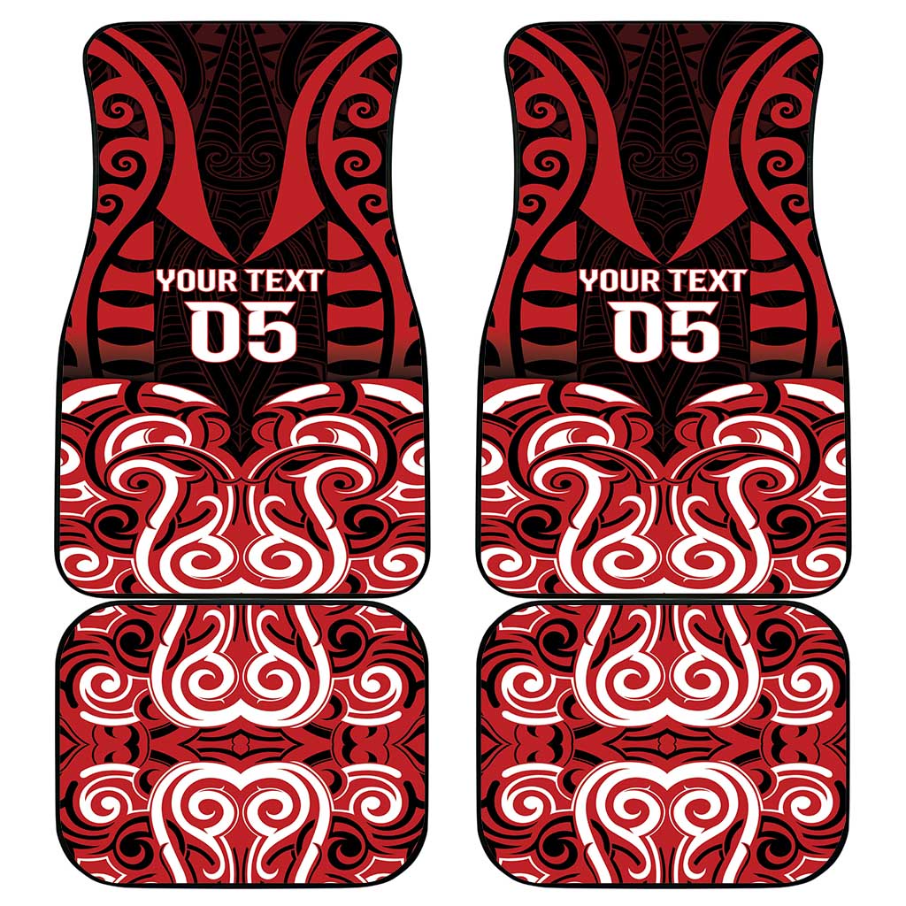 Aotearoa Ngapuhi Car Mats Maori Pattern New Zealand - Polynesian Pride