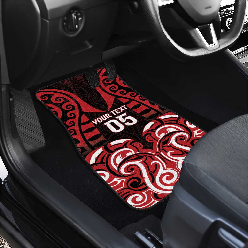 Aotearoa Ngapuhi Car Mats Maori Pattern New Zealand - Polynesian Pride