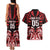 Custom Aotearoa Ngapuhi Couples Matching Tank Maxi Dress and Hawaiian Shirt Maori Pattern New Zealand - Polynesian Pride