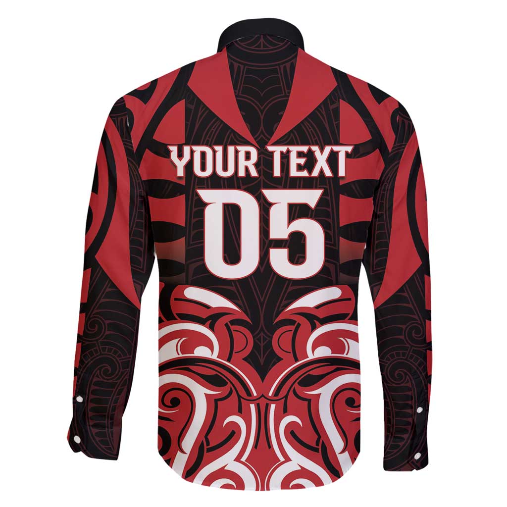 Custom Aotearoa Ngapuhi Family Matching Tank Maxi Dress and Hawaiian Shirt Maori Pattern New Zealand - Polynesian Pride