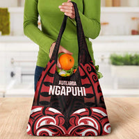 Aotearoa Ngapuhi Grocery Bag Maori Pattern New Zealand - Polynesian Pride