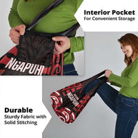 Aotearoa Ngapuhi Grocery Bag Maori Pattern New Zealand - Polynesian Pride