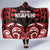Aotearoa Ngapuhi Hooded Blanket Maori Pattern New Zealand - Polynesian Pride