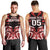 Custom Aotearoa Ngapuhi Men Tank Top Maori Pattern New Zealand - Polynesian Pride
