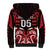 Custom Aotearoa Ngapuhi Sherpa Hoodie Maori Pattern New Zealand - Polynesian Pride