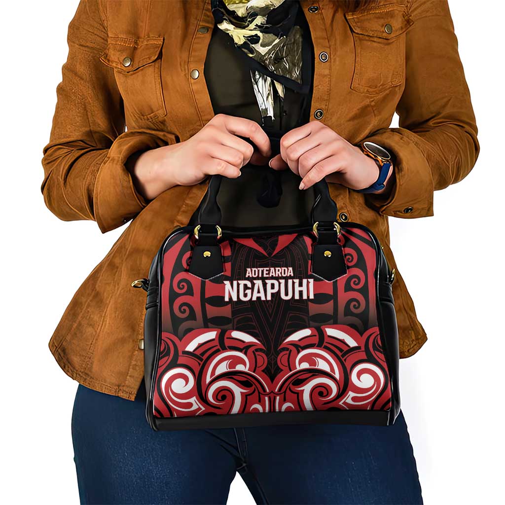 Aotearoa Ngapuhi Shoulder Handbag Maori Pattern New Zealand - Polynesian Pride