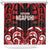 Aotearoa Ngapuhi Shower Curtain Maori Pattern New Zealand - Polynesian Pride