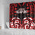 Aotearoa Ngapuhi Shower Curtain Maori Pattern New Zealand - Polynesian Pride