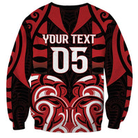 Custom Aotearoa Ngapuhi Sweatshirt Maori Pattern New Zealand - Polynesian Pride