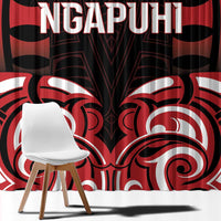 Aotearoa Ngapuhi Window Curtain Maori Pattern New Zealand - Polynesian Pride