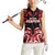 Custom Aotearoa Ngapuhi Women Sleeveless Polo Shirt Maori Pattern New Zealand - Polynesian Pride