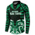 Custom Aotearoa Ngai Tahu Button Sweatshirt Maori Pattern New Zealand - Polynesian Pride